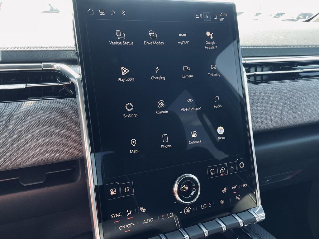 new 2026 GMC Sierra EV car, priced at $75,480