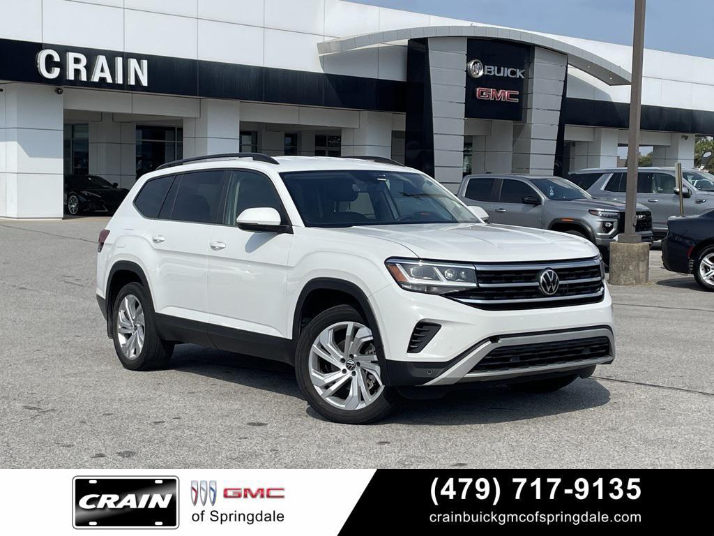 used 2022 Volkswagen Atlas car, priced at $25,500