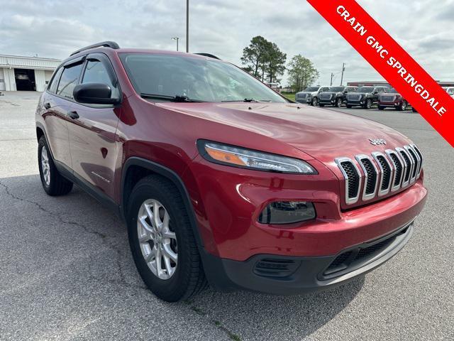 used 2017 Jeep Cherokee car, priced at $15,986