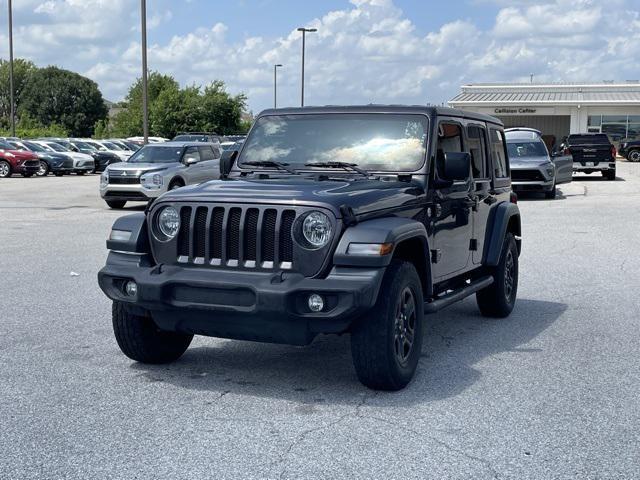 used 2018 Jeep Wrangler Unlimited car, priced at $22,848