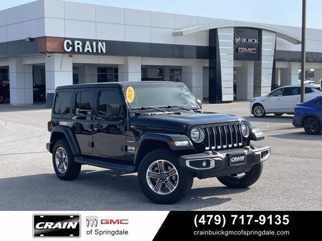 used 2020 Jeep Wrangler Unlimited car, priced at $30,471