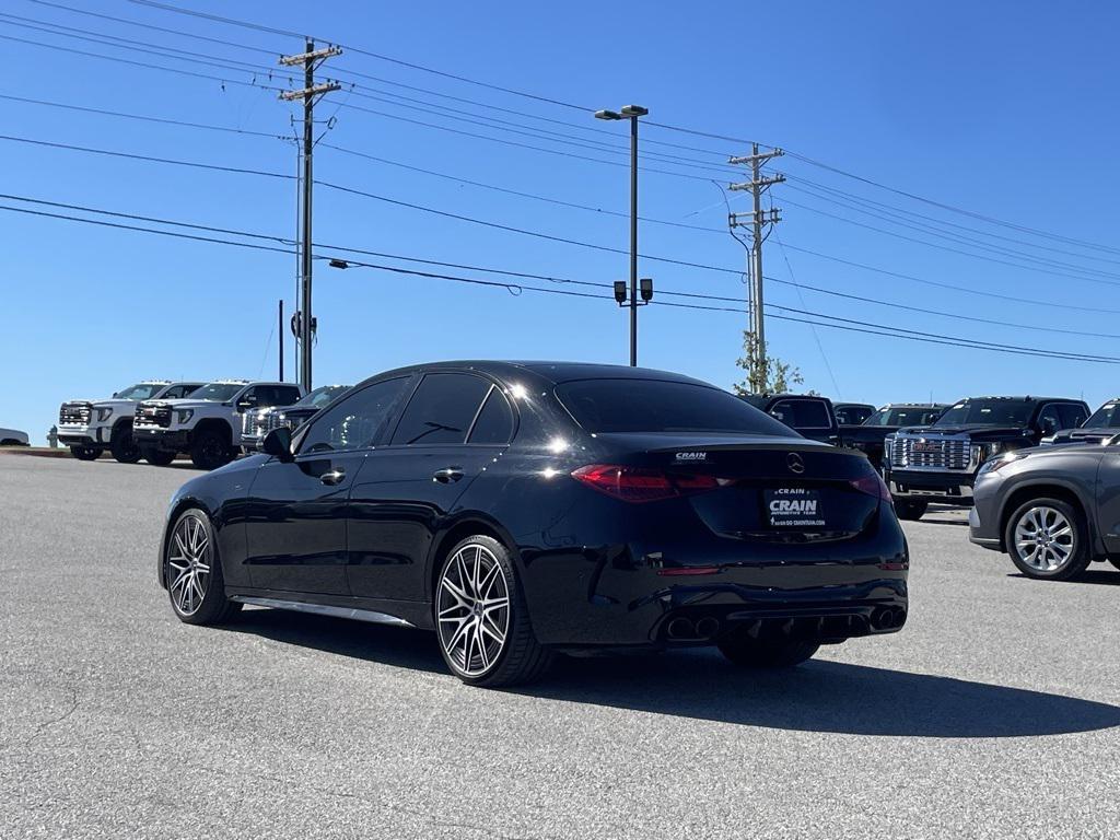 used 2023 Mercedes-Benz AMG C 43 car, priced at $47,950