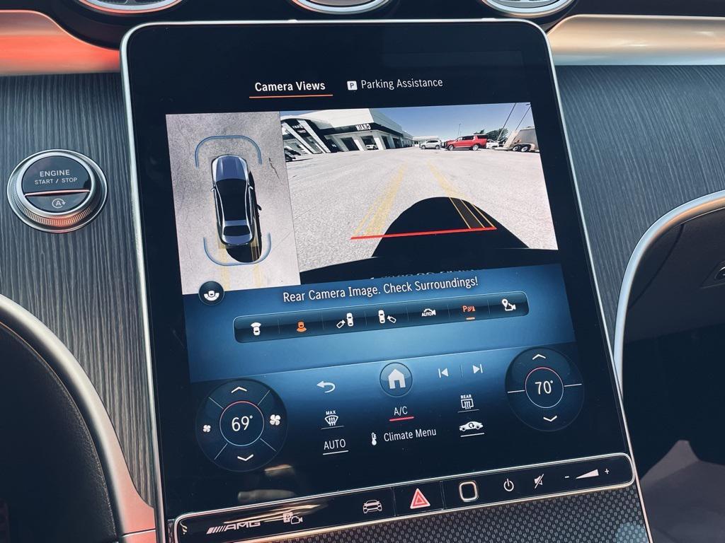 used 2023 Mercedes-Benz AMG C 43 car, priced at $47,950