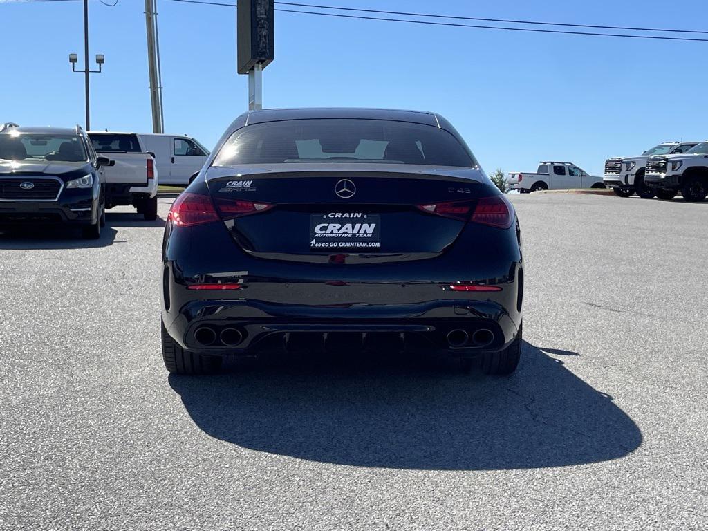 used 2023 Mercedes-Benz AMG C 43 car, priced at $47,950