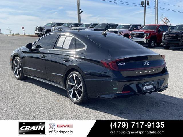 used 2021 Hyundai Sonata car, priced at $22,999