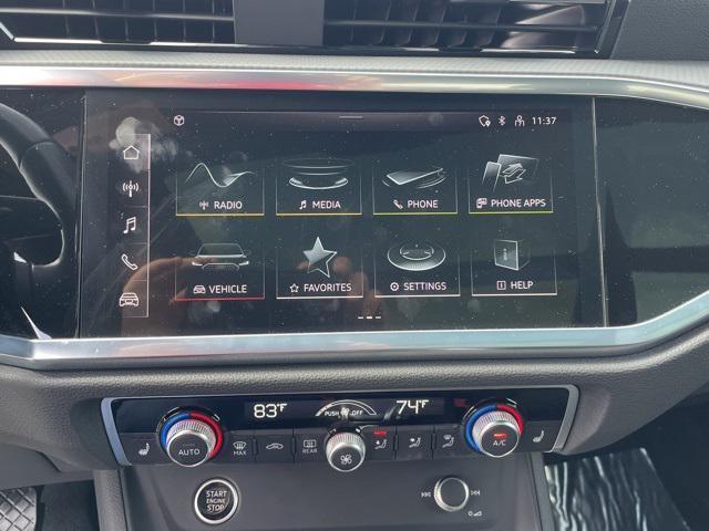 used 2024 Audi Q3 car, priced at $37,390