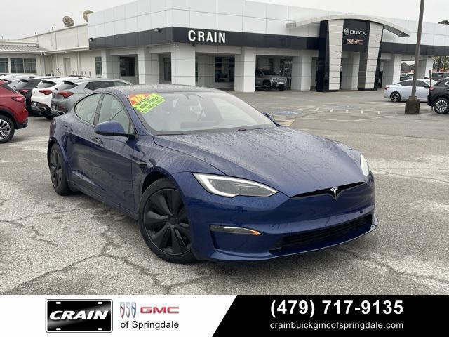 used 2023 Tesla Model S car, priced at $49,700