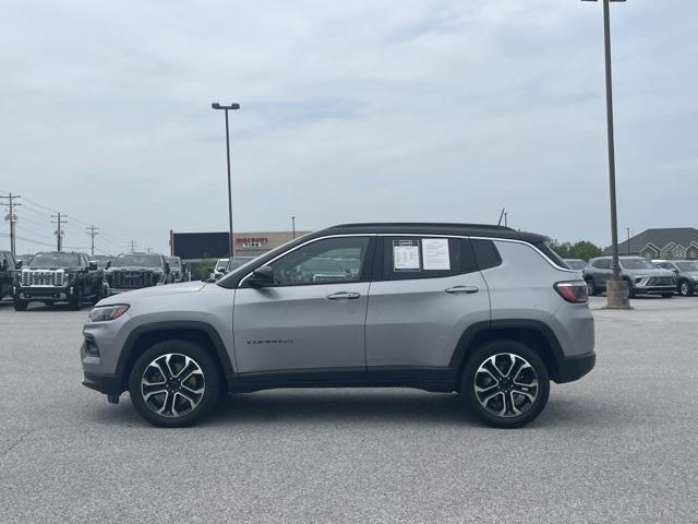 used 2024 Jeep Compass car, priced at $25,350