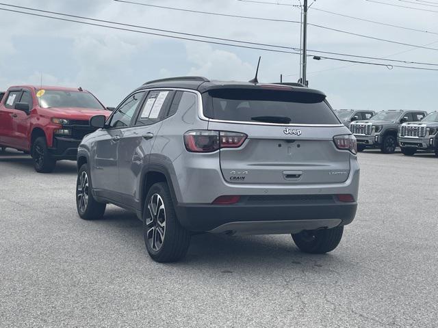 used 2024 Jeep Compass car, priced at $25,350