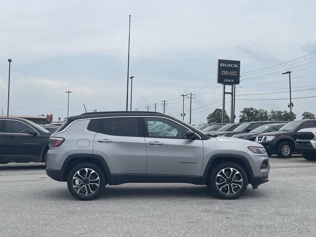 used 2024 Jeep Compass car, priced at $25,350