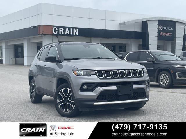 used 2024 Jeep Compass car, priced at $25,350