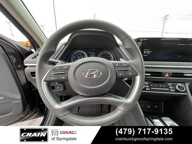 used 2023 Hyundai Sonata Hybrid car, priced at $24,298