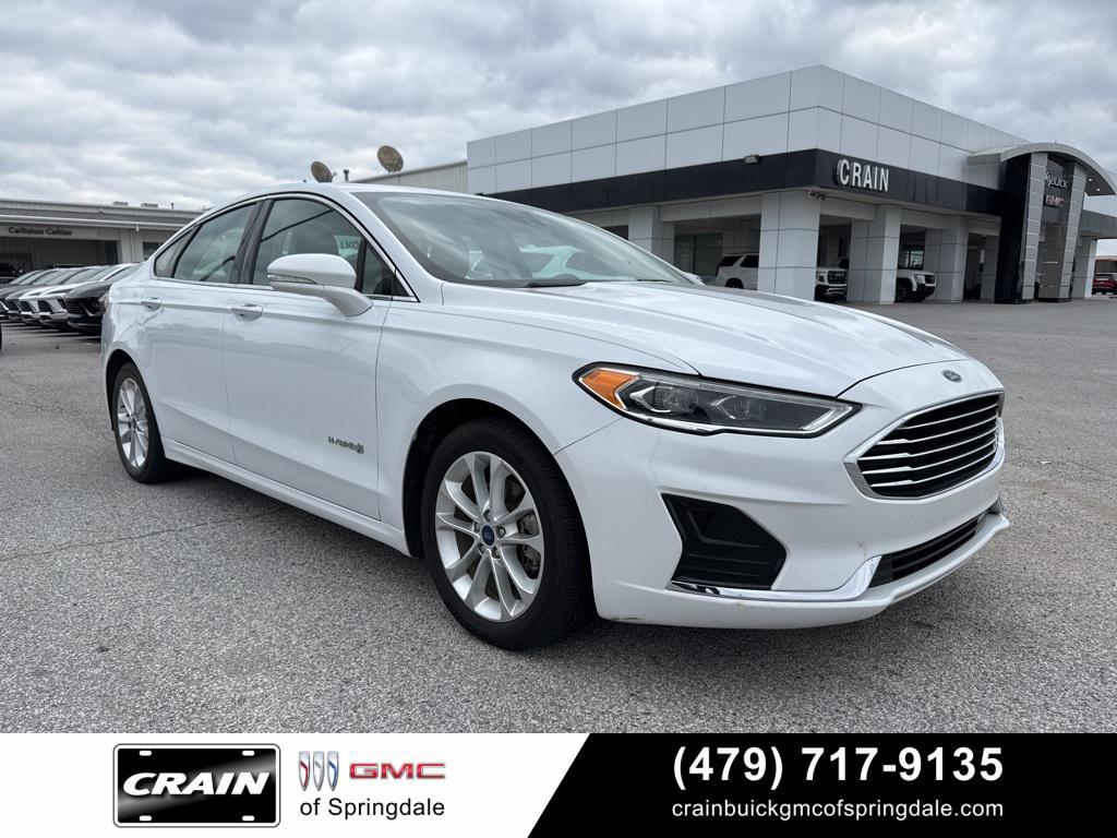 used 2019 Ford Fusion Hybrid car, priced at $16,372