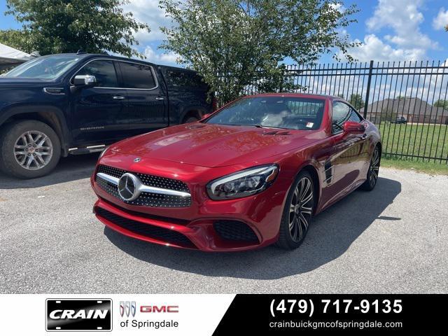 used 2018 Mercedes-Benz SL 450 car, priced at $43,500