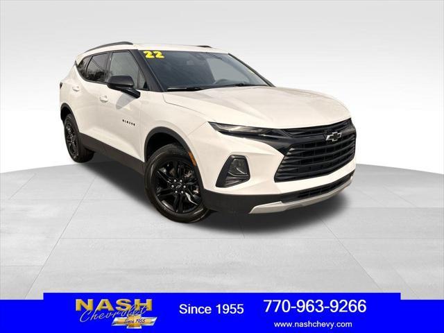 used 2022 Chevrolet Blazer car, priced at $20,890