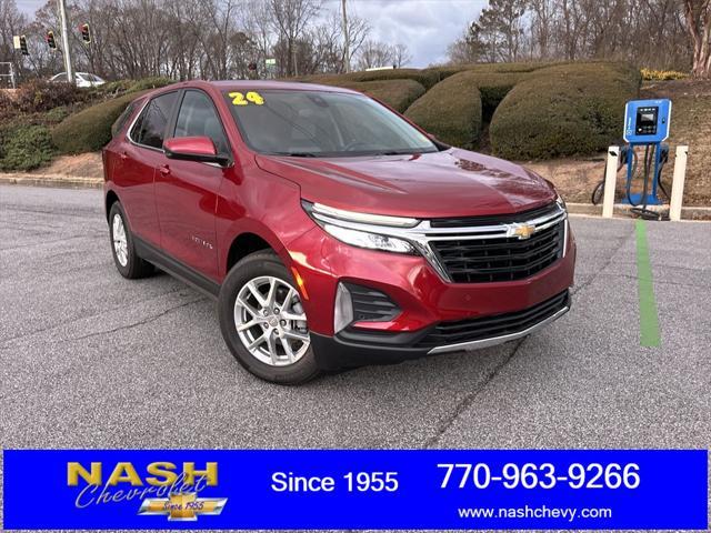 used 2024 Chevrolet Equinox car, priced at $25,490