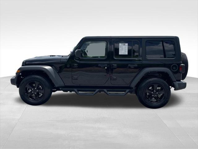 used 2022 Jeep Wrangler Unlimited car, priced at $28,290