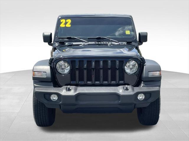 used 2022 Jeep Wrangler Unlimited car, priced at $28,290