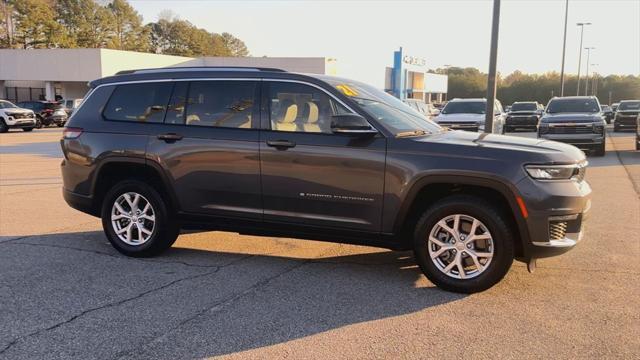 used 2021 Jeep Grand Cherokee L car, priced at $31,790