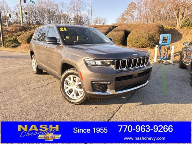 used 2021 Jeep Grand Cherokee L car, priced at $31,790