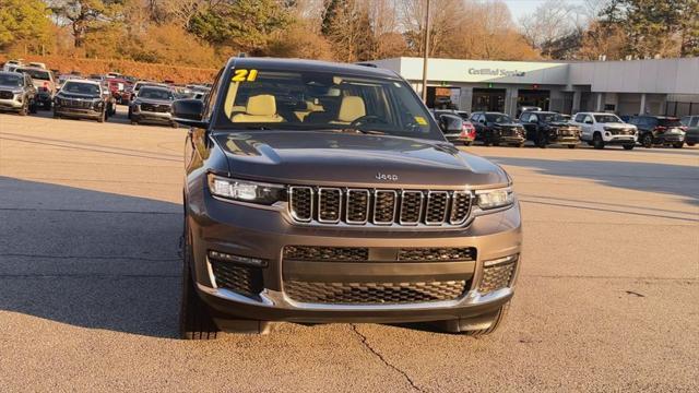 used 2021 Jeep Grand Cherokee L car, priced at $31,790