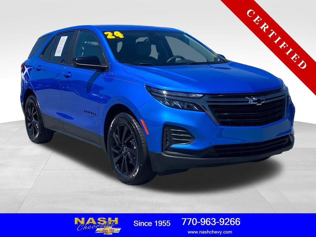 used 2024 Chevrolet Equinox car, priced at $21,490