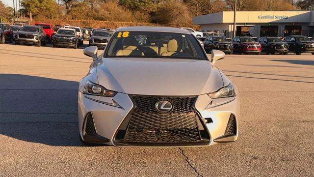 used 2018 Lexus IS 300 car, priced at $17,290