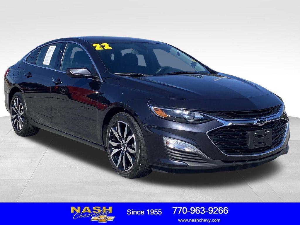 used 2022 Chevrolet Malibu car, priced at $20,290
