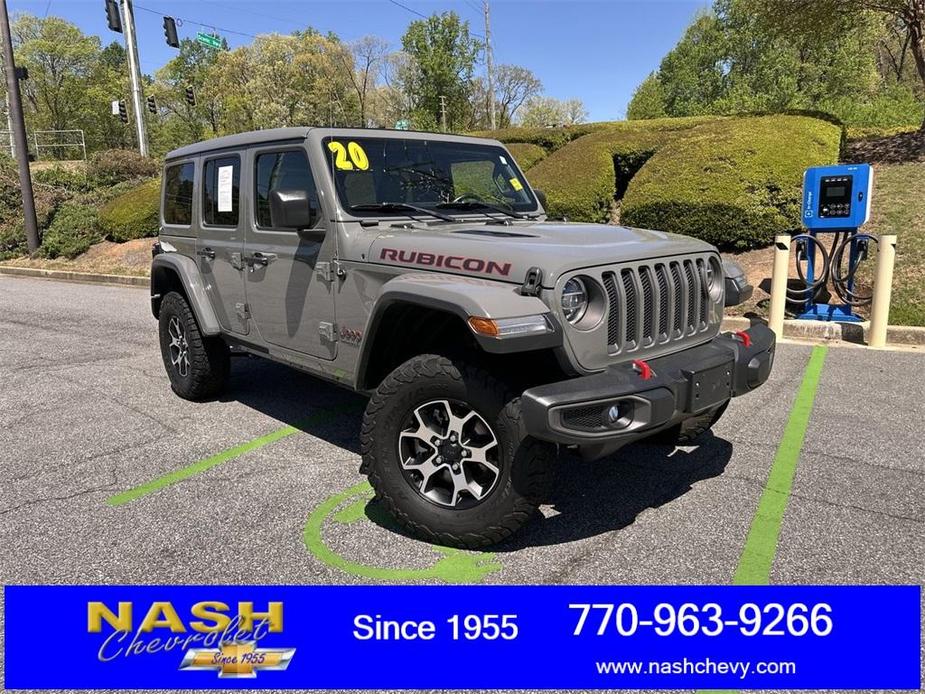 used 2020 Jeep Wrangler Unlimited car, priced at $39,490