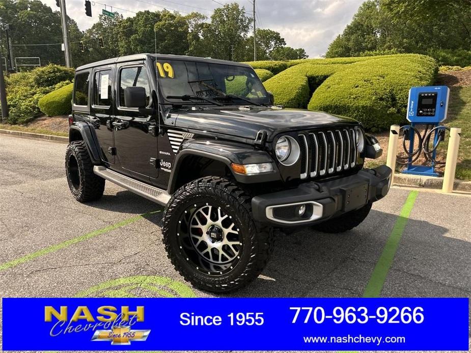 used 2019 Jeep Wrangler Unlimited car, priced at $34,290