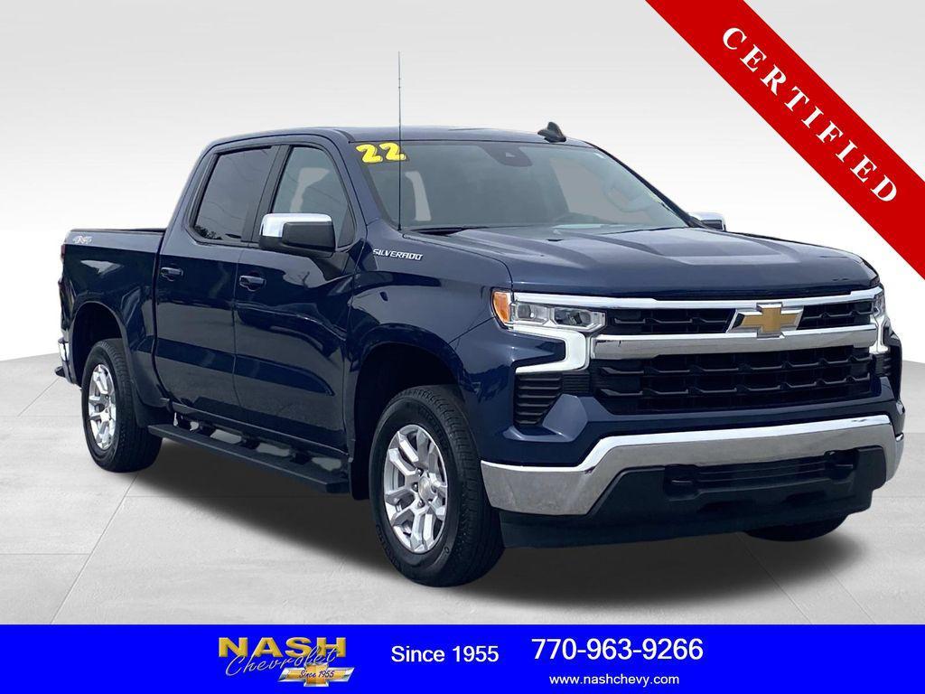 used 2022 Chevrolet Silverado 1500 car, priced at $34,990