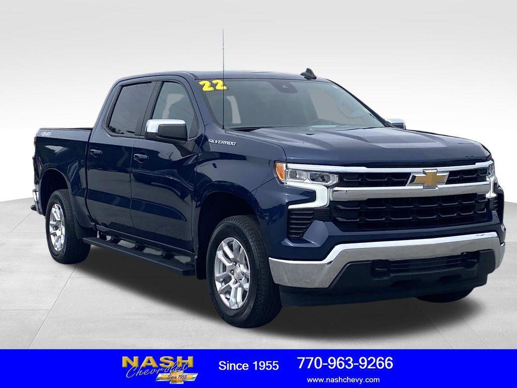 used 2022 Chevrolet Silverado 1500 car, priced at $35,490