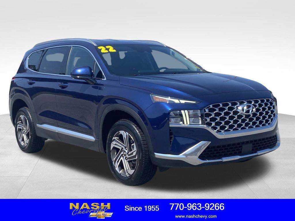 used 2022 Hyundai Santa Fe car, priced at $19,490