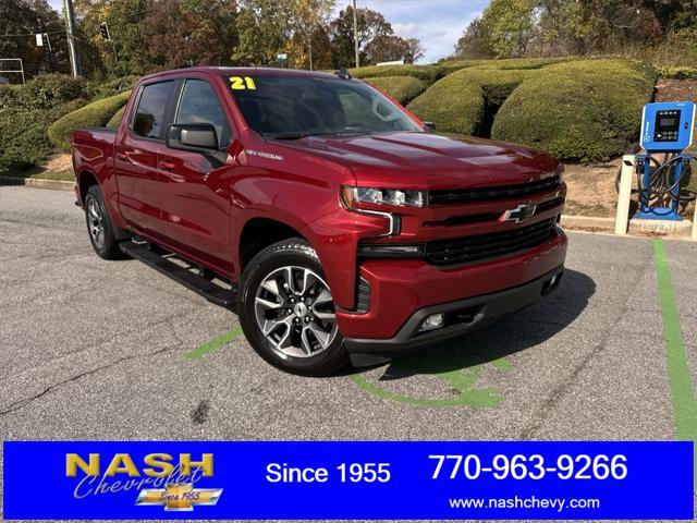 used 2021 Chevrolet Silverado 1500 car, priced at $31,990