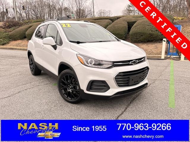 used 2022 Chevrolet Trax car, priced at $18,690