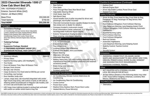 used 2023 Chevrolet Silverado 1500 car, priced at $37,990