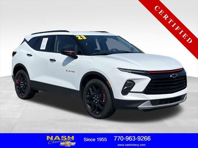 used 2023 Chevrolet Blazer car, priced at $24,590