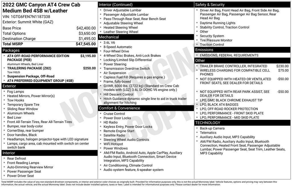 used 2022 GMC Canyon car, priced at $29,990