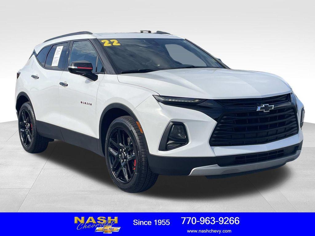 used 2022 Chevrolet Blazer car, priced at $20,490