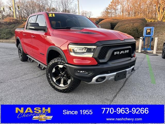 used 2021 Ram 1500 car, priced at $39,290