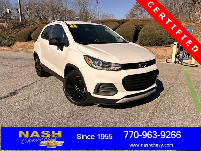 used 2021 Chevrolet Trax car, priced at $18,290