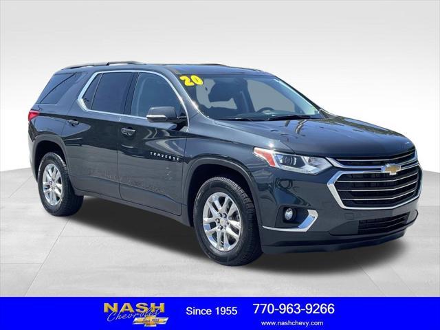used 2020 Chevrolet Traverse car, priced at $22,790