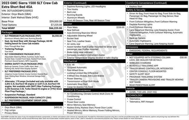 used 2023 GMC Sierra 1500 car, priced at $50,390