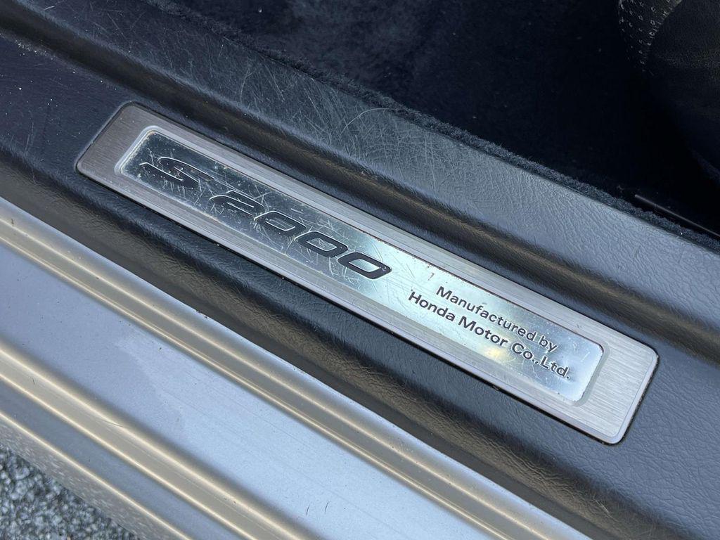 used 2002 Honda S2000 car, priced at $21,990