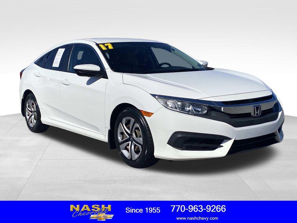 used 2017 Honda Civic car, priced at $14,490