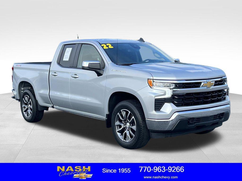 used 2022 Chevrolet Silverado 1500 car, priced at $33,790