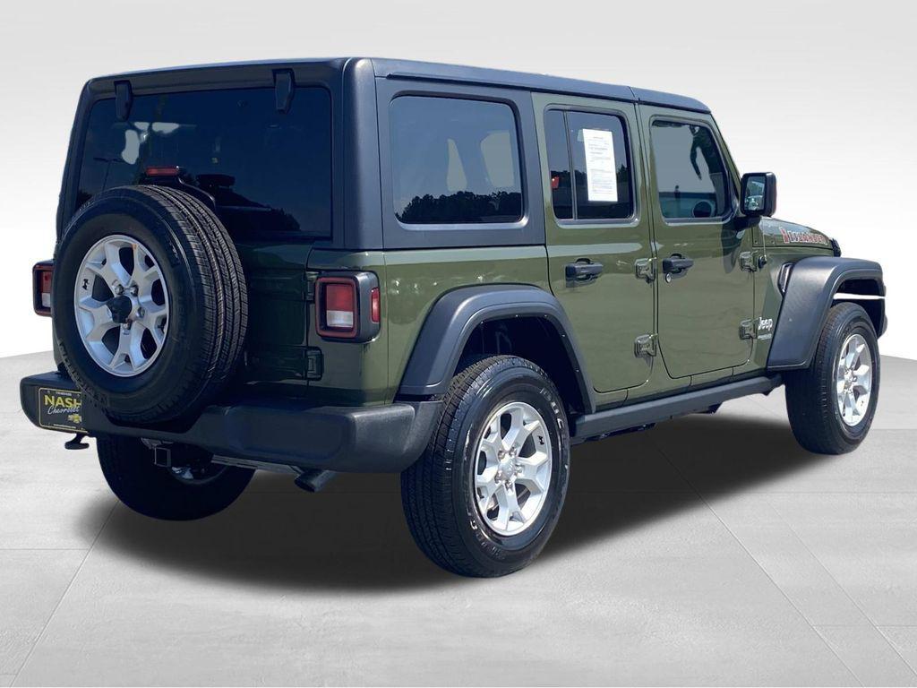 used 2021 Jeep Wrangler Unlimited car, priced at $27,290