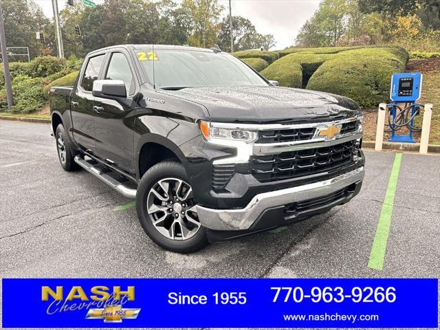 used 2022 Chevrolet Silverado 1500 car, priced at $34,790