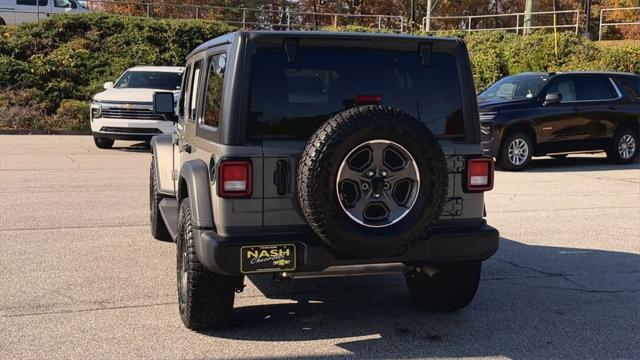 used 2021 Jeep Wrangler Unlimited car, priced at $31,790