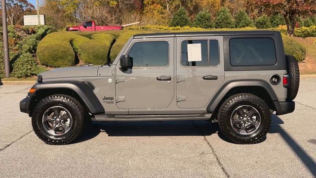 used 2021 Jeep Wrangler Unlimited car, priced at $31,790